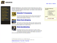 Tablet Screenshot of burlingtoneng.com